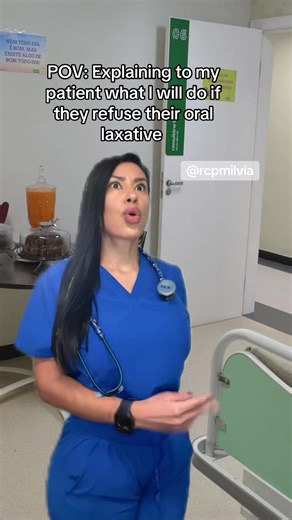Look we are just trying to help you out here we are not the enemy. But if you don’t want oral meds we always have suppositories, gravity enemas and Digital disimpaction it’s all your choice 🤷🏽‍♀️ 👹 . Send this to your unhinged healthcare worker bestie. IB: @Saad | RM 🩺 #healthcare #relatable #medicalcomedy #healthcarehumor