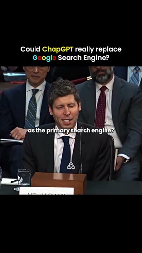 Will CHAT GPT replce Google search engine ? Sam altman