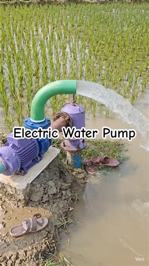 Electric Water Pump – Kisan ke liye Powerful Irrigation Machine #farming
