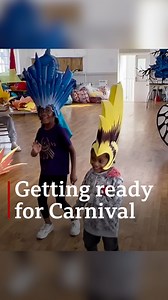 Notting Hill Carnival is all about the costumes. Thousands of performers wear feather outfits, head-dresses and wave flags every year, most of them created by hand. London's Mahogany Design has been getting people Carnival-ready for more than 30 years. #nottinghill #carnival #bbcnews #bbclondon | BBC London