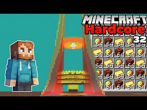 I Built an INSANE Nether Base in Hardcore Minecraft 1.17 Survival