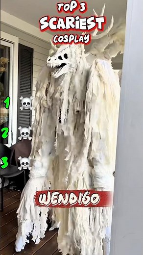 Top 3 SCARIEST Cosplay That Will Give You Nightmares 😱 #Scary #Cosplay #Horror