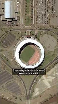 RFK Stadium demolition under way, marking the end of an era