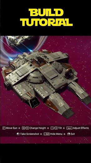 Building the Millenium Falcon in No Man's Sky voyager update #starwars #nomanssky ‪@HelloGamesTube‬