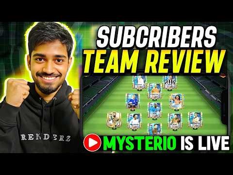 FC MOBILE Subscribers TEAM REVIEW LIVE - De Mysterio [ Vertical ]
