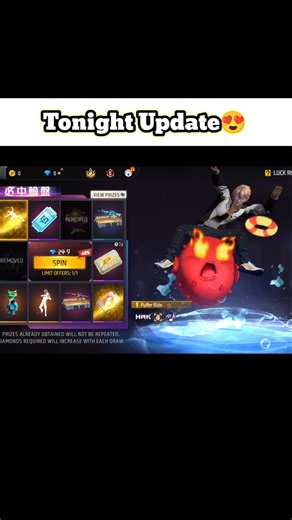 FF Tonight Update🔥😍 | ff new event | free fire new event | New faded wheel Event | #shorts