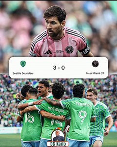 Gwo imilyasyon pou Leo Messi! Ekip Seattle Sounders FC a krabinnen Inter Miami CF. Epi Champion 🏆. | DG KARLO