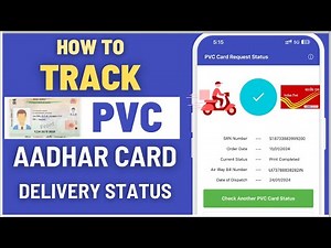 Track PVC Aadhaar Card Delivery Status Online | Check your SpeedPost Tracking Number