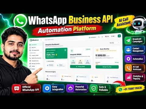 WhatsApp Business API Automation Platform | Complete Walkthrough
