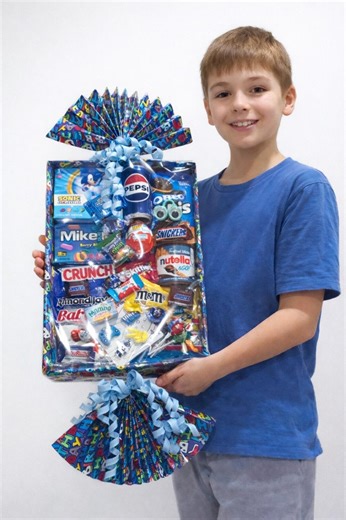 Sweet Candy Gift Box – Easter, Birthday or Christmas Surprise Basket – Handmade Candy Set - Etsy