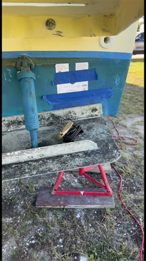 Installing som underwater lights