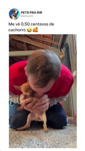 Me vê 0,50 centavos de cachorro🥰❤️