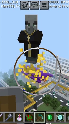 Evoker & Vindicator VS Villager | Minecraft