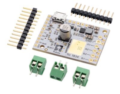 Pololu Tic T834 USB, Çoklu Arayüze Sahip Step Motor Kontrol Kartı PL-3133 - Robot Sepeti