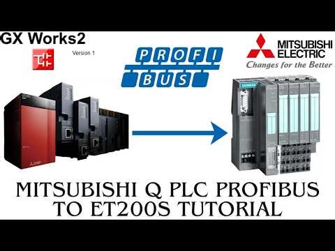 Mitsubishi Q PLC profibus tutorial | GX configurator DP | GX works 2