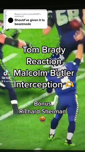 Richard Sherman's Priceless Reaction to Interception | Super Bowl Highlights