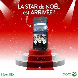 Notre nouveau Doro 8042 est en exclusivité chez Orange ! Pour en savoir plus, cliquez ici : http://bit.ly/2C2YbL1 A réclamer d'urgence à vos enfants pour Noël 🎁🎄 | Doro France
