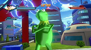 Kermit the Frog Goes Super Saiyan in This Ridiculous Dragon Ball Xenoverse Mod
