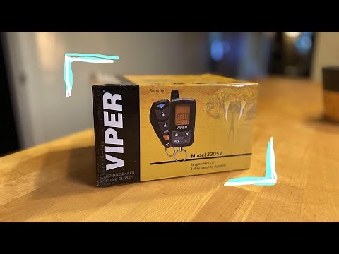Viper 3305V 2-way car alarm (with accessory sensors)