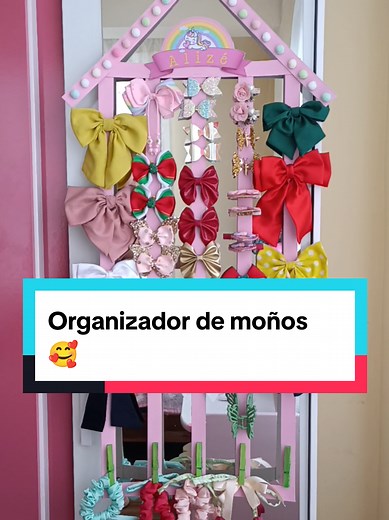 Organizador de moños: Crea uno fácil y bonito