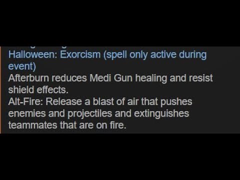 Weapon Spell: Exorcism [TF2]