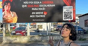 Beiçola da Privacy faz nova divulgação em outdoor após receber notificação do MP