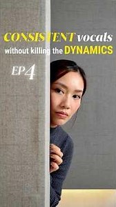 Consistent vocals without killing the dynamics 靠前的人聲而不犧牲動態表現