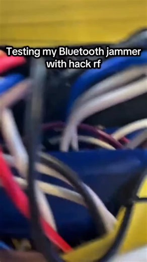 hidden on Instagram: "Bluetooth Jammer with Hackrf One 😎💀"