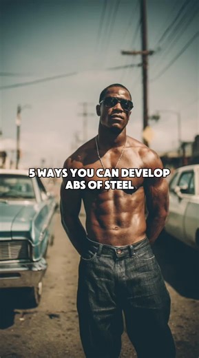 Abs aren’t built from 100 crunches — they’re built from habits that strip fat and strengthen your core. 5 ways to develop abs of steel Get into a calorie deficit (but keep protein high) Abs show when body fat drops. Aim for high protein so you lose fat, not muscle. Lift weights 3–5x per week Heavy training builds your physique and boosts metabolism—this is how you get that “hard” look. Walk every day (8k–12k steps) Walking burns fat without killing recovery, and keeps you consistent. Train your 