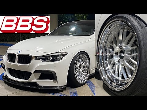 BBS WHEELS FOR MY BMW 340i F30!
