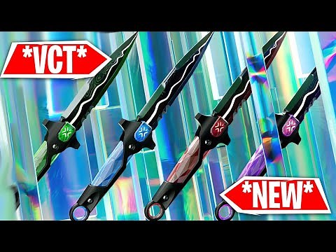 *NEW* VCT KNIVES in VALORANT?! (Misericórdia Melee)