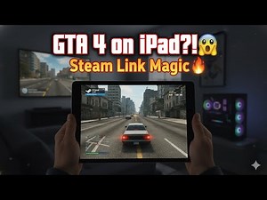 I Played GTA 4 on iPad Using Steam Link 🤯 | Console-Level Gaming on Tablet!