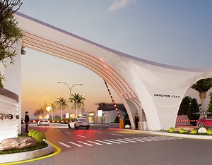 Housing Society Gate - Munawar Hussain