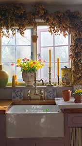 3.5K views · 830 reactions | Spring is incoming, the arrival of Spring. ☀️ Jane  #cottagecore #fairytale #slowliving #homeandgarden #ghibli #interiors #cottage #spring #viewfrommywindow #cottagekitchen #countrystyle | Malthouse Cottage | Facebook