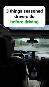 Follow this pre-drive routine for a safer trip. #Driving #SafeDriving #DrivingTips #CarTips #Cars #Driver | GoodCar