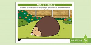 Design a Hedgehog Activity