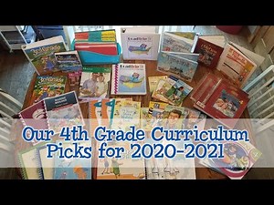 Homeschool Curriculum Picks for 4th Grade | 2020-2021 | All Subjects!