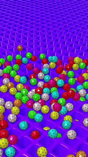 Oddly Satisfying 3d Animation | ASMR #asmr #shorts #blender #3danimation #oddlysatisfying #3dart