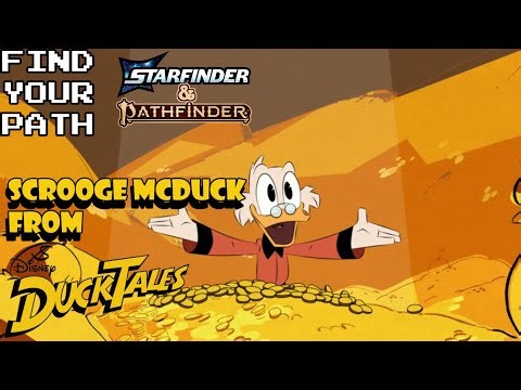 Find your Path: Scrooge McDuck #pf2e #fyp #pathfinder2e #starfinder #ducktales #ducktalesremastered