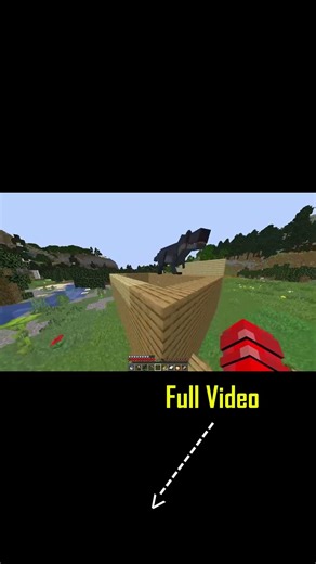 Survive Dinosaur World in Minecraft ! #minecrafthindi #challenge #minecraftdinosaurs #shorts