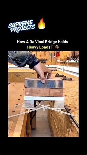 How A Simple Bridge Design Holds Tons Of Weight 🪵💪