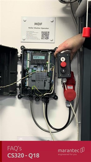 Marantec UK - FAQ Videos - CS320 - Q18. "Where do I connect a push button station" Mobile Version