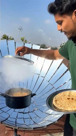 ✅✅“Dhoop Se Khana Banta Hai 😱 Solar Cooker!” #agribusiness #viral #youtubeshorts