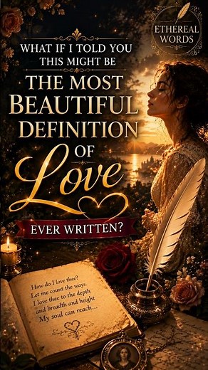 The Most Beautiful Definition of Love Ever Written? ❤️