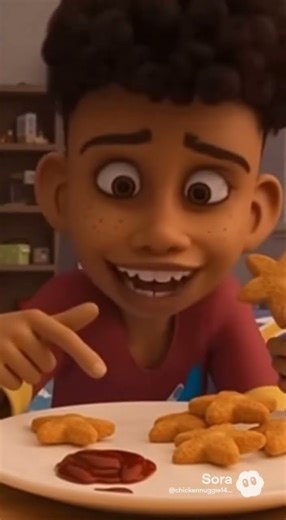 My chicken stars meme with Sora:)