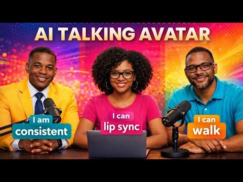 How To Create An AI Avatar On Your Phone That Walks, Talks & Gestures | 100% FREE ( No PC Needed.