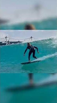 Skimboarder Catches Dream Wave at Kelly Slater's Surf Wave Pool