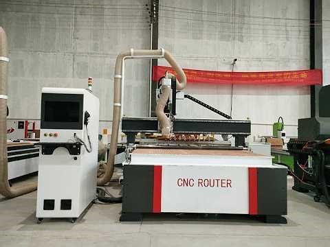 Automatic tool change atc cnc nesting router with 12 pcs of linear library.2030 2140 1630 1325