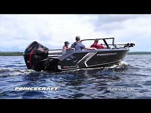 Princecraft - Platinum 190 R (Bateaux de pêche en aluminium / Luxurious aluminum fishing boats)