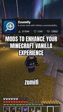 Minecraft Mods That Will ENHANCE Your Vanilla Experience